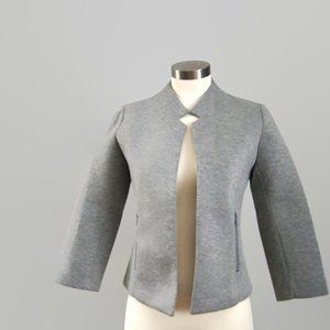 I Joah Blazer Juniors Size Small Gray Zipper Pockets